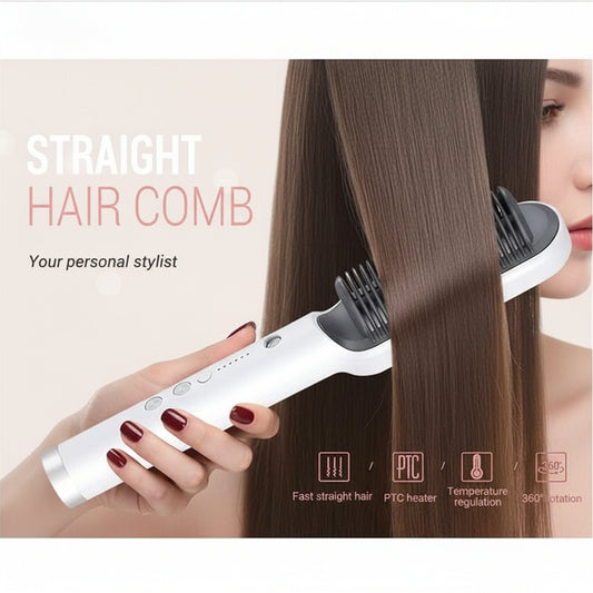 Electric Hair Straightener Comb