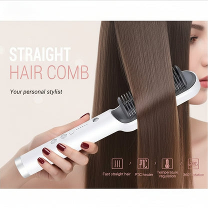 Electric Hair Straightener Comb