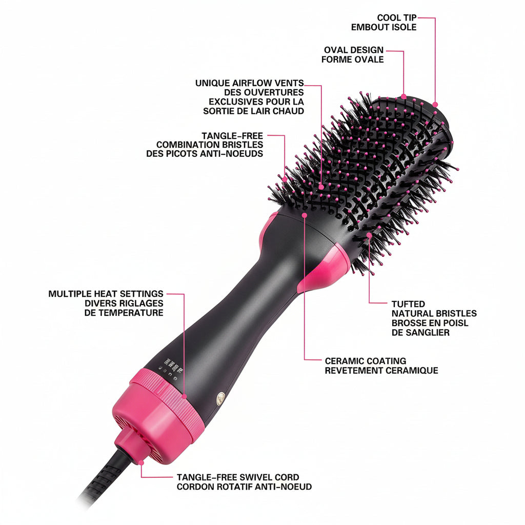 Hot Hair Brush